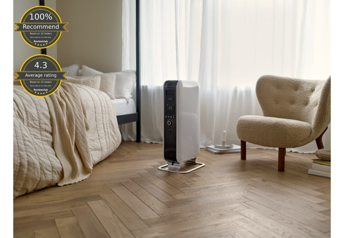 Mill Radiatori – elektriskie eļļas un konvekcijas sildītāji