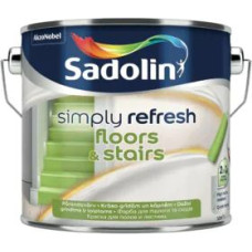 Sadolin Simply Refresh Floors & Stairs Pusmatēta krāsa grīdām un kāpnēm, BW 2.5L