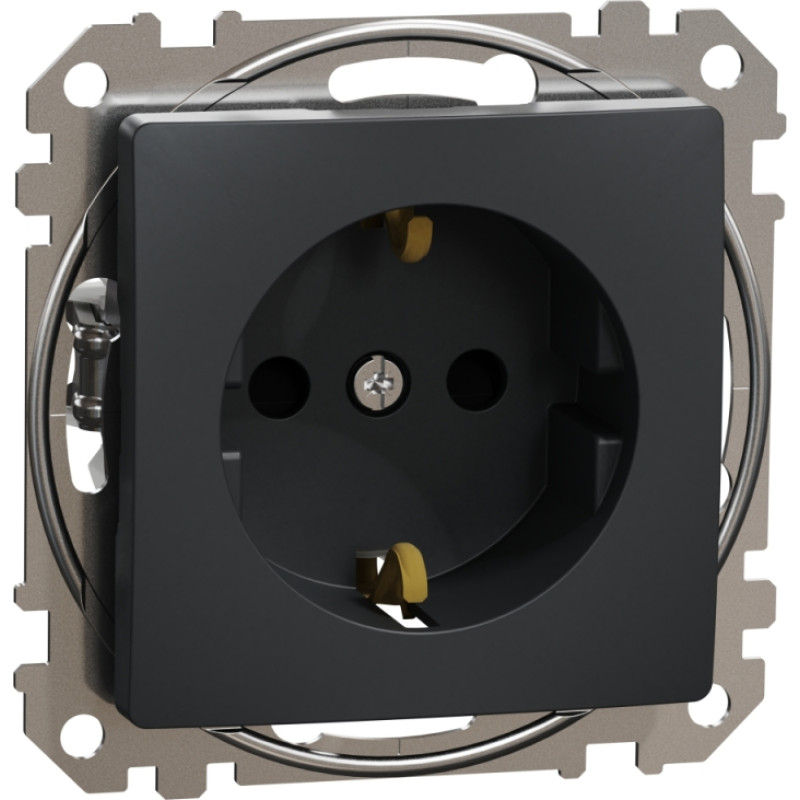 Schneider Electrics Kontaktl. 1-v z/a skr.spail. ar zem. ar kont. aiz. antrac SEDNA Design