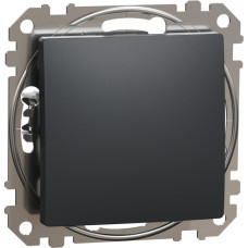 Schneider Electrics Krusta slēdzis z/a (meh.) antracīts SEDNA Design