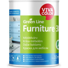 Vivacolor Furniture 30 pusmatēta krāsa mēbelēm Green Line 2,7L
