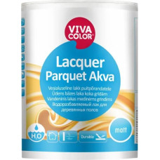 Vivacolor LACQUER PARQUET AKVA laka koka grīdām, pusmatēta, ūdens bāzes 5L