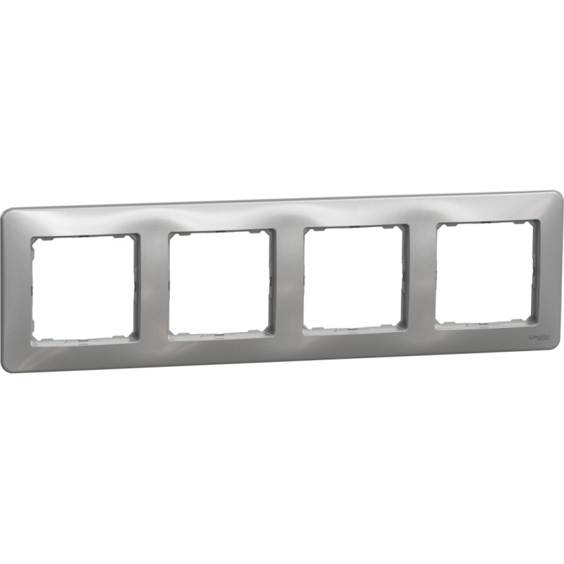 Schneider Electrics Rāmis 4-v alumīnijs SEDNA Design