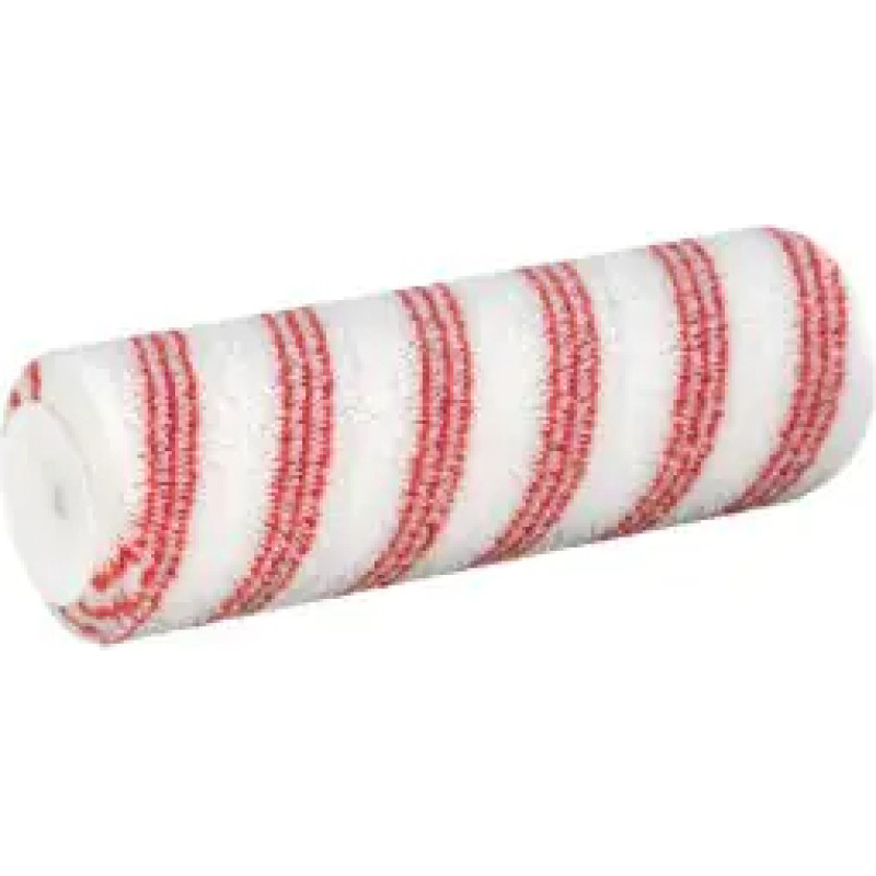 Color Expert WallStar Rullis poliamīda, gludām virsmām, sarkanas svītras, 25cm