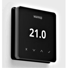 Warmup Element WiFi termostats, melns