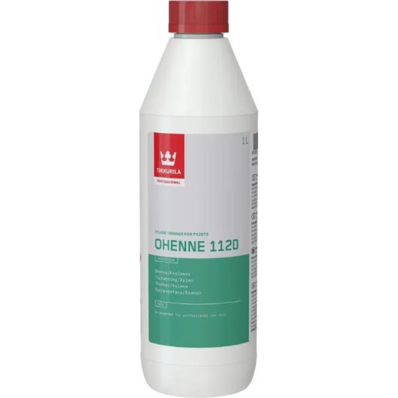 Tikkurila šķīdinātājs Ohenne (thinner 1120) 1L