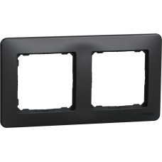 Schneider Electrics Rāmis 2-v antracīts SEDNA Design