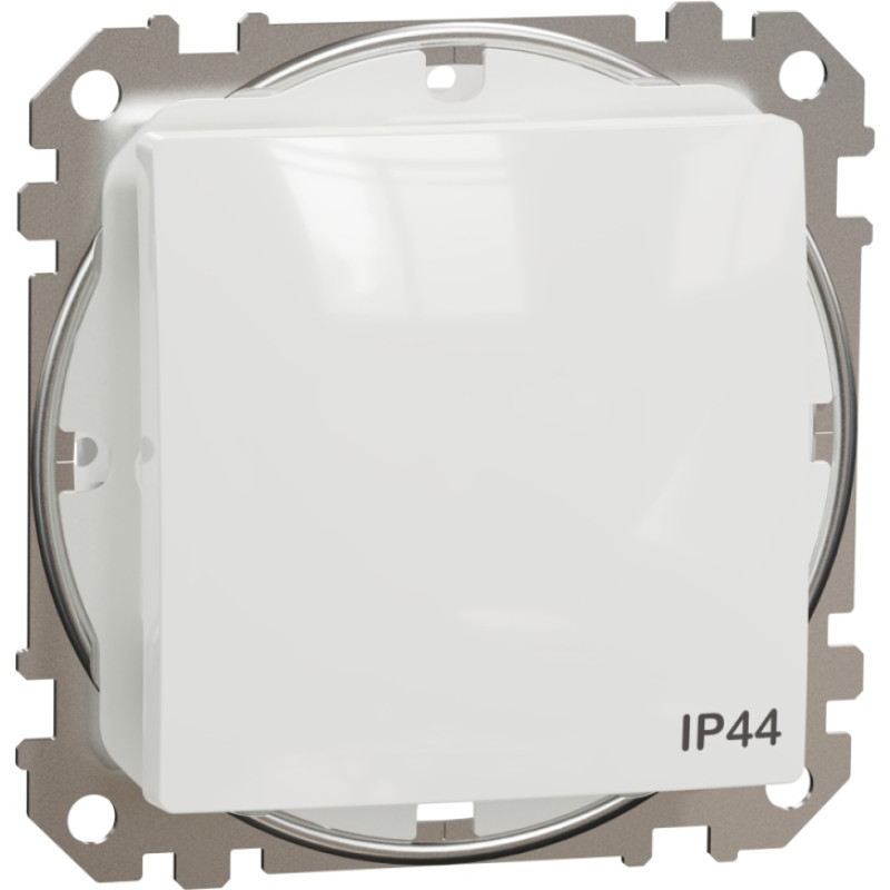 Schneider Electrics 1 pola slēdzis z/a (meh.) balts IP44 SEDNA Design