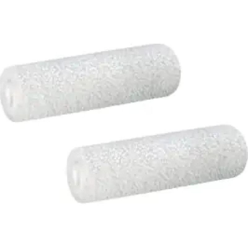 Color Expert Mini Rullis, kokam, 9mm mikrošķiedra, balts, d=15mm, 10cm (2gab)