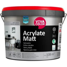 Vivacolor Acrylate  Matt mitrumizturīga sienas krāsa, matēta 0,9L