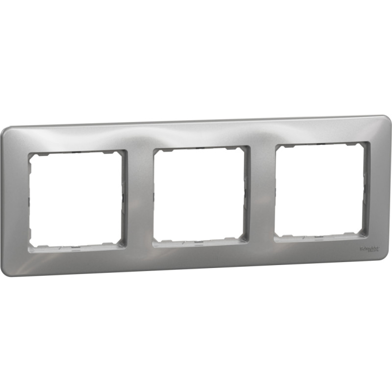 Schneider Electrics Rāmis 3-v alumīnījs SEDNA Design