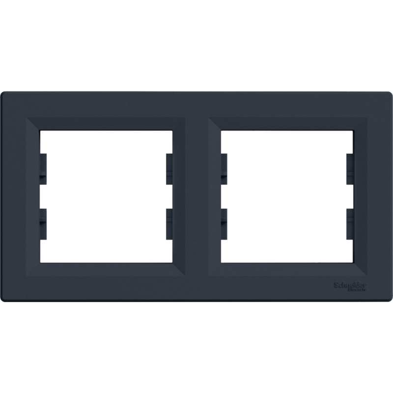 Schneider Electrics Rāmis 2-v antracīts Asfora