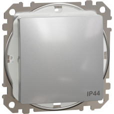 Schneider Electrics Pārslēdzis z/a (meh.) 10A alumīnijs IP44 SEDNA Design