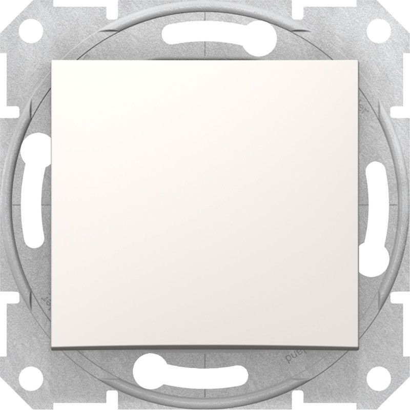 Schneider Electrics 1 pola slēdzis z/a (meh.) bēšs SEDNA PRO