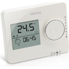 Warmup Tempo&trade; programmējams termostats, porcelāna balts