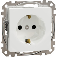 Schneider Electrics Kontaktligzda 1-v z/a (meh.) ar zem. (atsp. term.) balta SEDNA Design