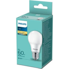 Philips LED spuldze 60W A60 E27 2700K