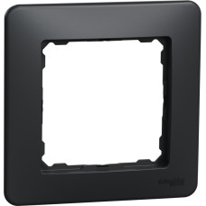 Schneider Electrics Rāmis 1-v antracīts SEDNA Design