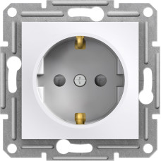 Schneider Electrics Kontaktligzda 1-v z/a ar zem. bēr. aiz. balta IP20 Asfora