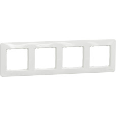 Schneider Electrics Rāmis 4-v balts SEDNA Design