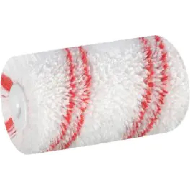 Color Expert WallStar Mini Rullis poliamīda, nelīdzenām virsmām, sarkanas svītras, 12cm