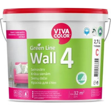 Vivacolor Wall 4  sienas krāsa, pilnīgi matēta 7,2L
