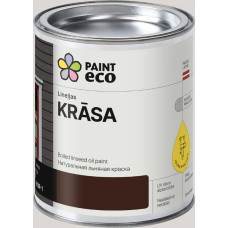 Paint Eco Lineļļas pernicas krāsa, tonis: Alnis 0,75L