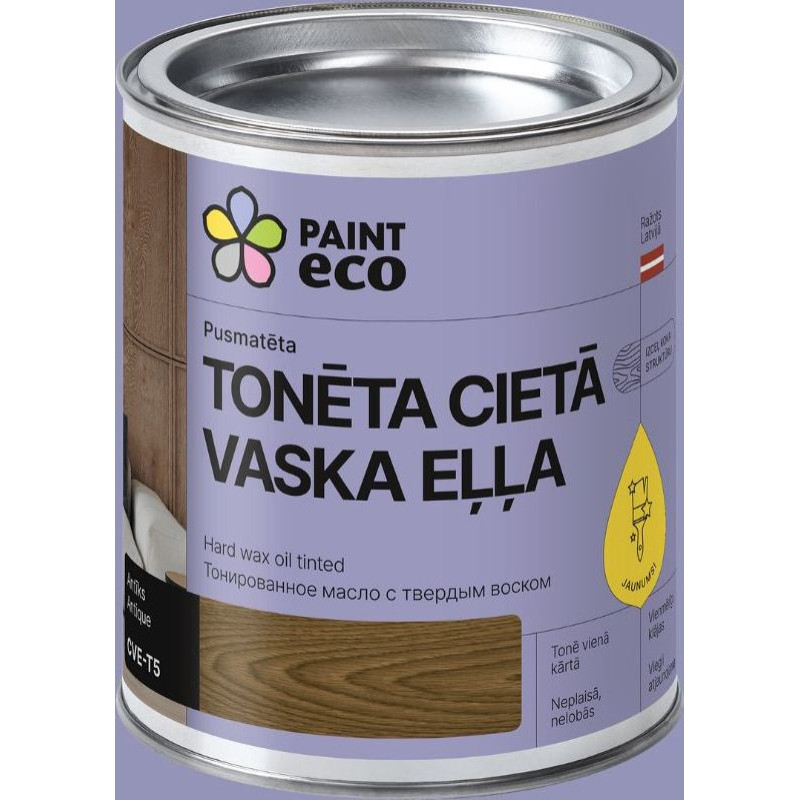 Paint Eco Cieto vasku eļļa, tonis: T5 Antīks 0,75L