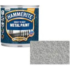 Hammerite Hammered Āmurkaluma aizsargkrāsa metāla virsmām, sudrabpelēka 2.5L