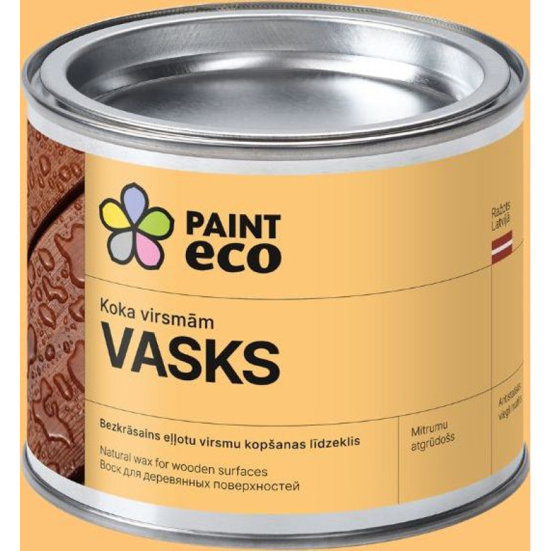 Paint Eco Vasks koka virsmām 0,48kg