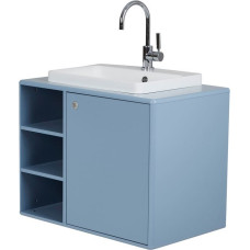 Tenzo Tom Tailor izlietnes skapītis 62 x 80 x 50 cm, pelēcīgi zils (Dove Blue)