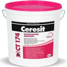 Ceresit CT 174 Silikāta-siliona Dekoratīvais plānkārtas apmetums (akmentiņ&scaron;) 1.5mm, 25kg