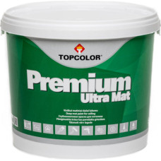 Topcolor PREMIUM ULTRA MAT 5L iekšdarbu krāsa