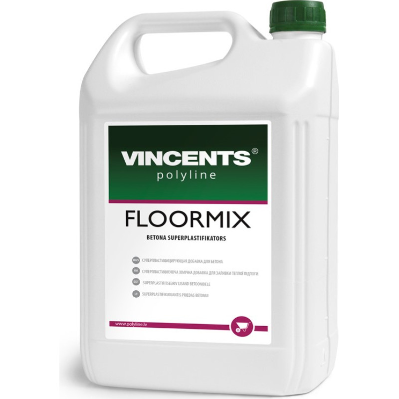 Vincents Polyline FLOORMIX betona superplastifikators 25L