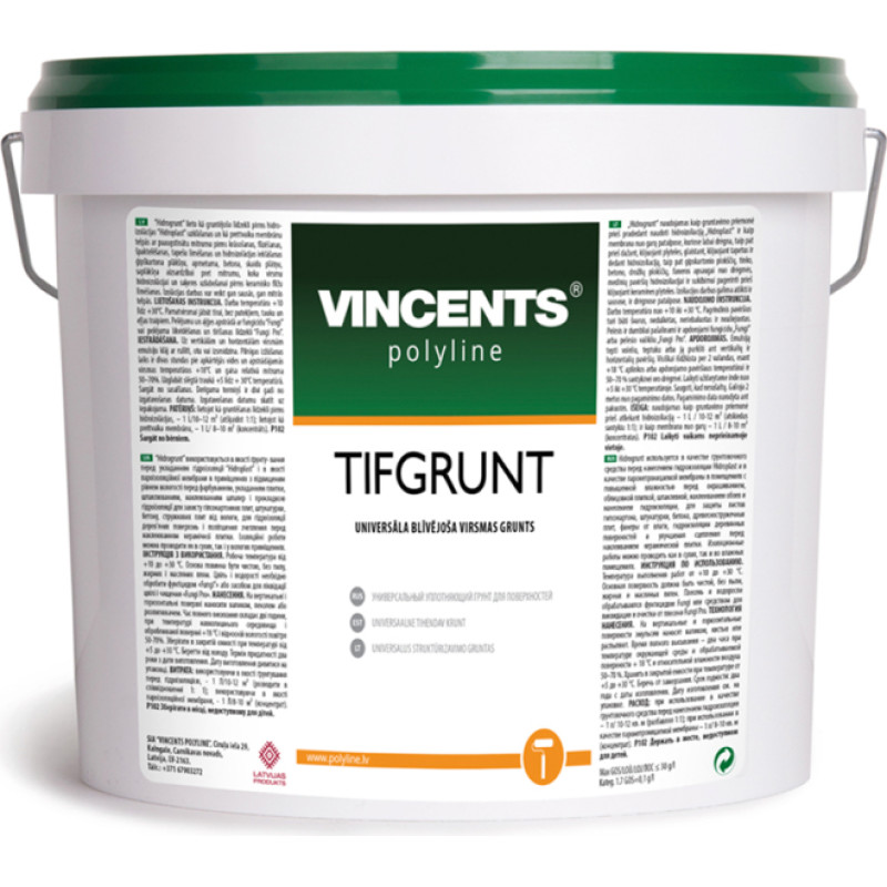 Vincents Polyline TIFGRUNT universāla, blīvējoša virsmas grunts 1L