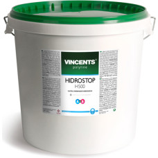 Vincents Polyline HIDROSTOP H500 -Cementa bāzes, elastīga, divkomponentu hidroizolācija A 12,5kg+B 5L