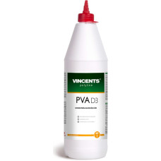 Vincents Polyline PVA D3 ūdens izturīga PVA līme galdniecībai un ražošanai 5kg