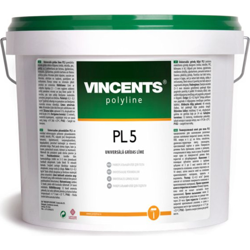 Vincents Polyline PL5 universāla grīdas līme 7kg