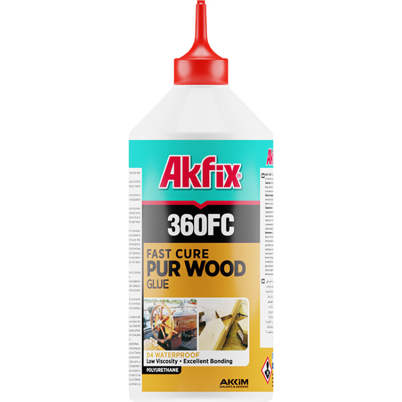 Akfix 360FC ātri cietējoša poliuretāna koka līme 0,15kg