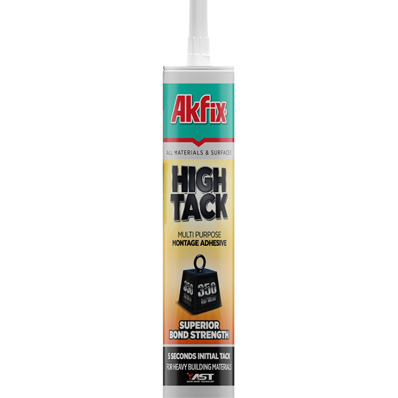 Akfix AST High Tack augstas saķeres līmējošais hermētiķis 290ml