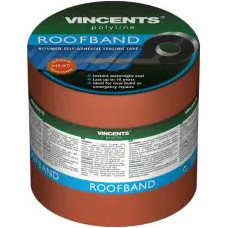 Vincents Polyline Roofband Bitumena blīvējoša lente Brūna 20cm x 3m