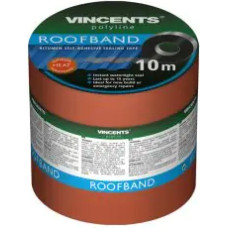 Vincents Polyline Roofband Bitumena blīvējoša lente Brūna 15cm x 10m