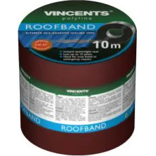 Vincents Polyline Roofband Bitumena blīvējoša lente Terra 5cm x 10m