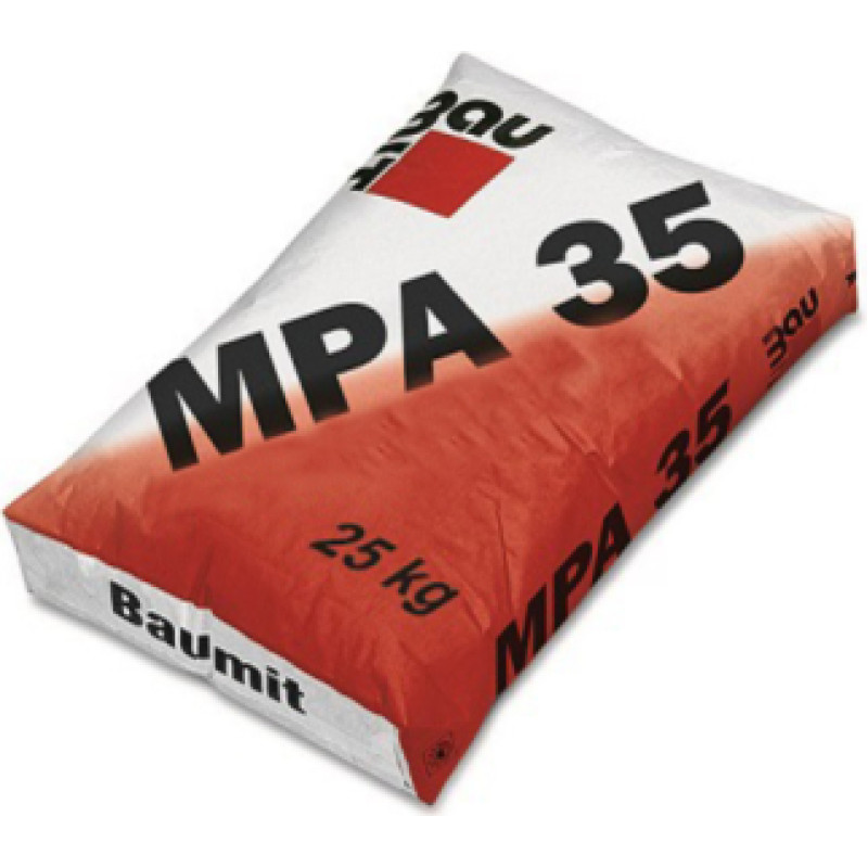 Baumit MPA 35, 30kg, kaļķa cementa mašīnapmetums ārdarbiem