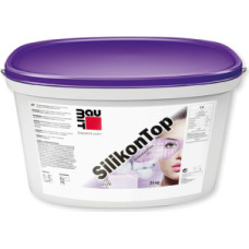 Baumit SilikonTop, 2 mm, 3mm  biezpiens, lietutiņš, 25kg, plānkārtas silikona sveķu dekoratīvais apmetums