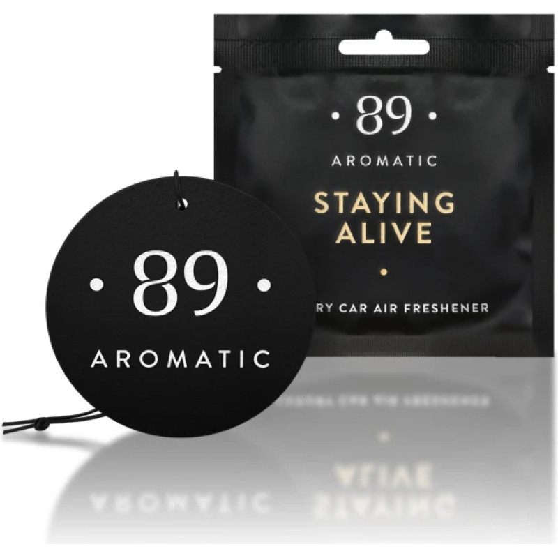 Aromatic89 Piekaramais papīra gaisa atsvaidzinātājs - Staying Alive
