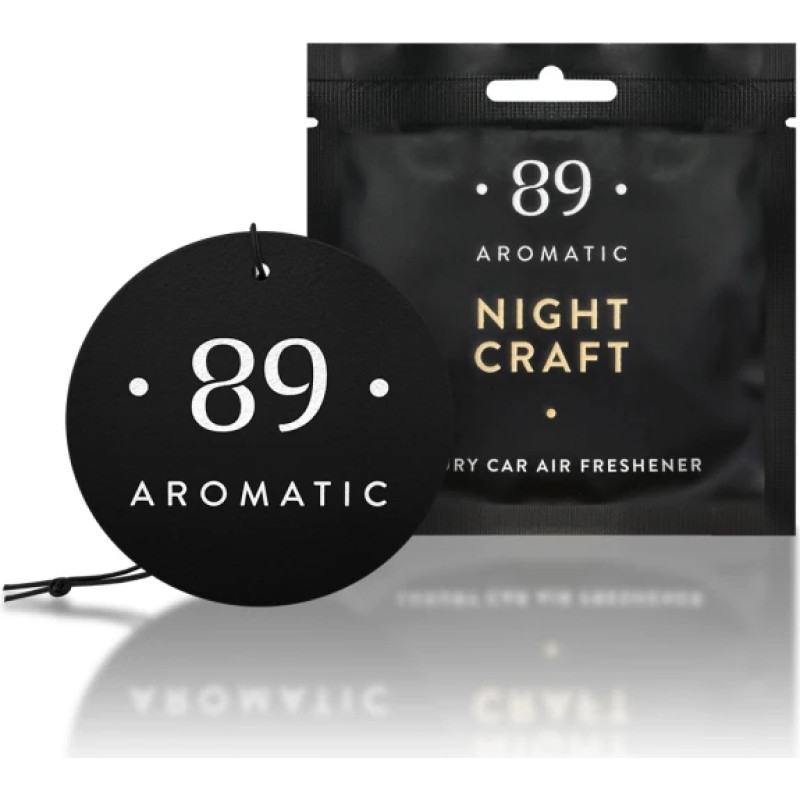 Aromatic89 Piekaramais papīra gaisa atsvaidzinātājs - Night Craft