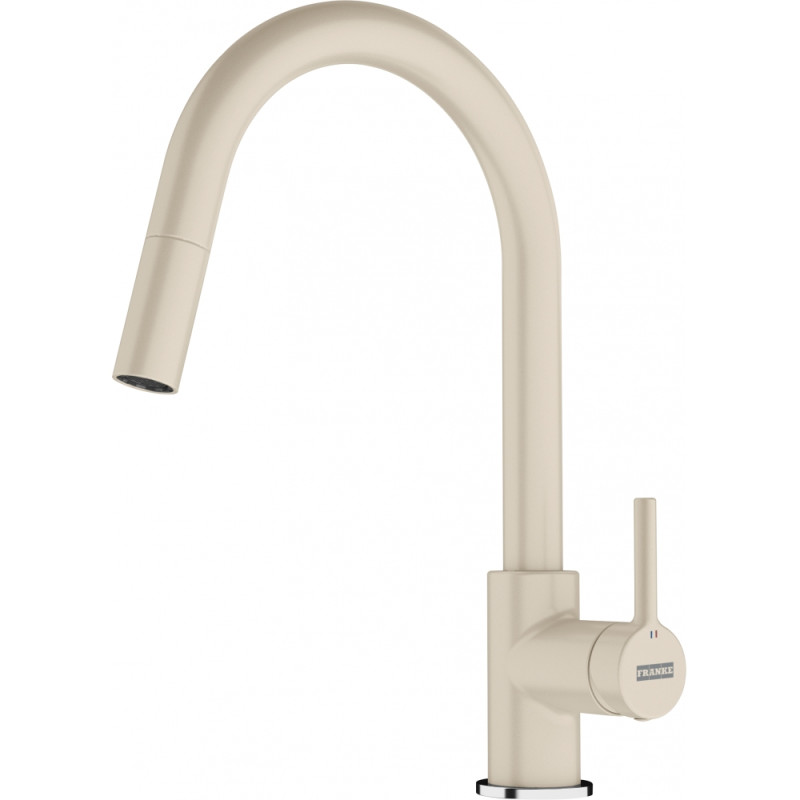 Franke virtuves izlietnes maisītājs Lina ar izv. uzgali, bēšīgs