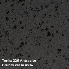 Dryvit Dekoratīvais apmetums ar granīta efektu, tonis 226 Antracite 22kg