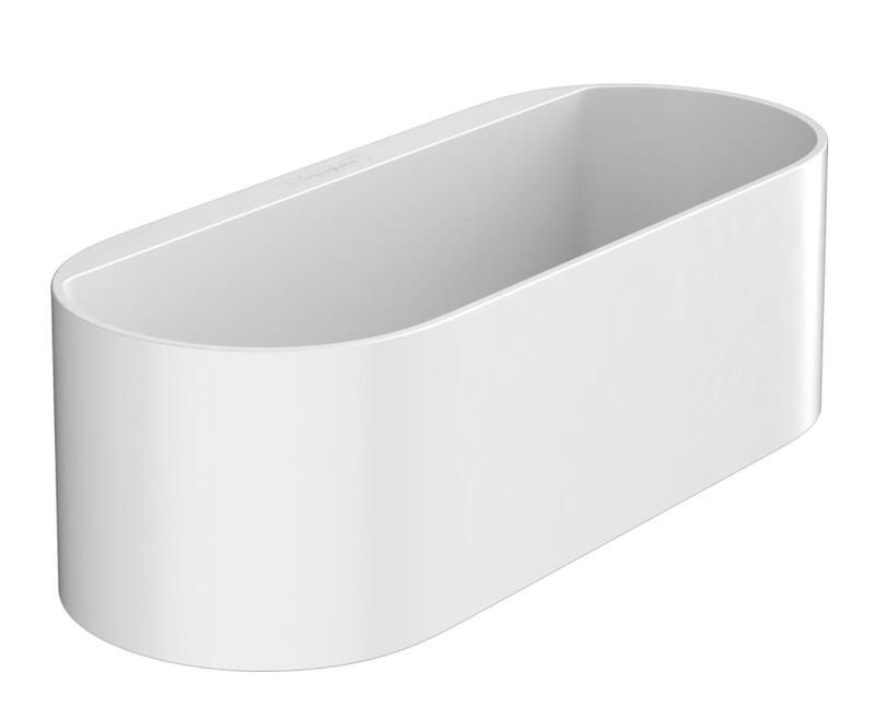 Trauciņš vannas piederumiem WallStoris, dziļais, matēts balts - Image 1